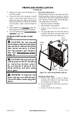 Preview for 19 page of FMI (V) DVF42NH Owners Manual And Installation Manual