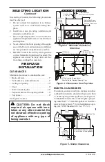 Preview for 6 page of FMI (V)gl36cl(e) Owner'S Operation And Installation Manual