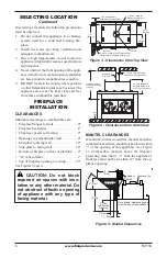 Preview for 6 page of FMI (V)GL36ST Owners Manual And Installation Manual