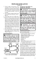 Предварительный просмотр 21 страницы FMI (V)KC36NE series Owner'S Operation And Installation Manual