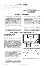 Предварительный просмотр 5 страницы FMI (V)KC42NE series Owner'S Operation And Installation Manual