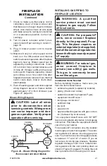 Preview for 21 page of FMI (V)KCCNE series Owner'S Operation And Installation Manual