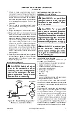 Предварительный просмотр 21 страницы FMI (V)TC36NE series Owner'S Operation And Installation Manual