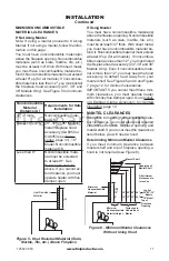 Preview for 11 page of FMI Vantage Hearth BG18NV Owner'S Operation And Installation Manual