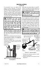 Предварительный просмотр 15 страницы FMI Vantage Hearth BG18NV Owner'S Operation And Installation Manual