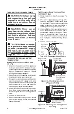 Предварительный просмотр 16 страницы FMI Vantage Hearth BG18NV Owner'S Operation And Installation Manual