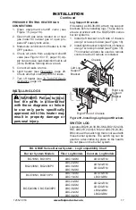 Предварительный просмотр 17 страницы FMI Vantage Hearth BG18NV Owner'S Operation And Installation Manual