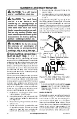 Preview for 34 page of FMI Vantage Hearth BG18NV Owner'S Operation And Installation Manual