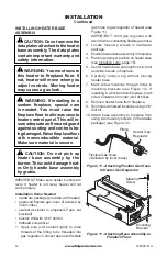 Preview for 12 page of FMI Vantage Hearth LVS18-PP Owner'S Operation And Installation Manual