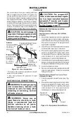 Preview for 14 page of FMI Vantage Hearth LVS18-PP Owner'S Operation And Installation Manual