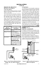 Предварительный просмотр 11 страницы FMI Vantage Hearth VFC24NR Owner'S Operation And Installation Manual