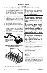 Preview for 14 page of FMI Vantage Hearth VFC24NR Owner'S Operation And Installation Manual