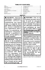 Preview for 2 page of FMI Vantage Hearth VUL24ND Owner'S Operation And Installation Manual