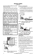 Preview for 12 page of FMI Vantage Hearth VUL24ND Owner'S Operation And Installation Manual