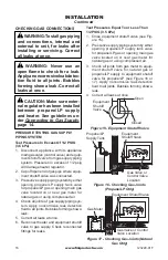 Preview for 16 page of FMI Vantage Hearth VUL24ND Owner'S Operation And Installation Manual