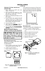 Предварительный просмотр 17 страницы FMI Vantage Hearth VUL24ND Owner'S Operation And Installation Manual