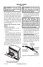 Preview for 15 page of FMI VSGF28NTF Operation And Installation Manual