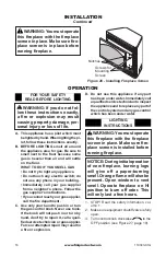 Предварительный просмотр 18 страницы FMI VSGF28NTF Operation And Installation Manual