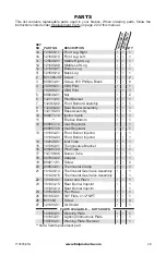 Preview for 29 page of FMI VSGF28NTF Operation And Installation Manual