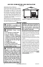 Preview for 10 page of FMI VUM50HIA Owner'S Operation And Installation Manual