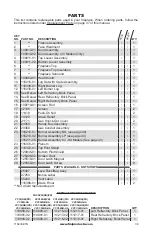 Preview for 39 page of FMI VVC36N Owner'S Operation And Installation Manual