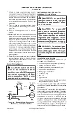 Preview for 21 page of FMI VVC42N Owner'S Operation And Installation Manual