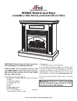 Предварительный просмотр 1 страницы FMI W32DO Assembly And Installation Instructions