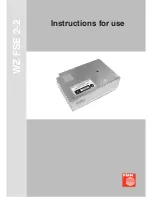 FMN WZ FSE 2-2 Instruction Manual предпросмотр