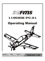 Предварительный просмотр 1 страницы FMS 1100MM PC-21 Operating Manual