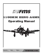 FMS 1100MM ZERO A6M5 Operating Manual предпросмотр