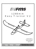 Preview for 1 page of FMS 1280mm Easy Trainer V2 Instruction Manual