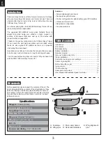 Preview for 4 page of FMS 1280mm Easy Trainer V2 Instruction Manual