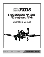 FMS 1400MM T-28 trojan v4 Operating Manual preview