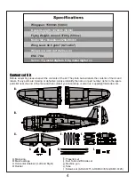 Предварительный просмотр 5 страницы FMS 1500MM P-47 RAZORBACK Operating Manual