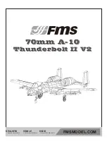 FMS A-10 Thunderbolt II V2 Instruction Manual предпросмотр