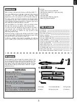 Preview for 3 page of FMS ASW-17 Instruction Manual