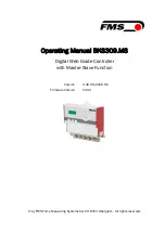 FMS BKS309.MS Operating Manual preview