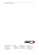 Preview for 44 page of FMS CMGZ433 Series Operating Manual