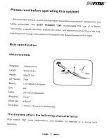 Preview for 2 page of FMS Easy Trainer 1280 Manual