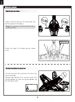 Предварительный просмотр 4 страницы FMS EDF Jet 70mm F-18F V2 PNP Instruction Manual