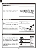 Предварительный просмотр 28 страницы FMS EDF Jet 70mm F-18F V2 PNP Instruction Manual