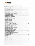 Preview for 3 page of FMS Edge 540 FMM066P Operating Manual