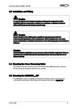 Предварительный просмотр 9 страницы FMS EMGZ21 Series Operating Manual