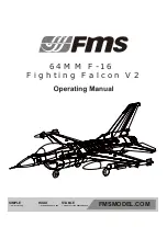 FMS F-16 Fighting Falcon V2 Operating Manual preview