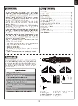 Предварительный просмотр 3 страницы FMS F-16C Fighting Falcon 70mm Instruction Manual