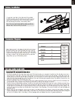 Предварительный просмотр 7 страницы FMS F-16C Fighting Falcon 70mm Instruction Manual