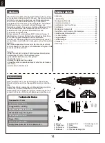 Предварительный просмотр 14 страницы FMS F-16C Fighting Falcon 70mm Instruction Manual