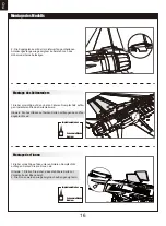 Предварительный просмотр 16 страницы FMS F-16C Fighting Falcon 70mm Instruction Manual