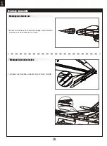 Предварительный просмотр 28 страницы FMS F-16C Fighting Falcon 70mm Instruction Manual