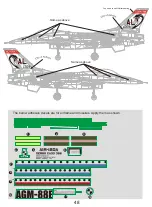 Предварительный просмотр 48 страницы FMS F-16C Fighting Falcon 70mm Instruction Manual